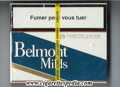 belmont canadian version milds ks 25 b canada