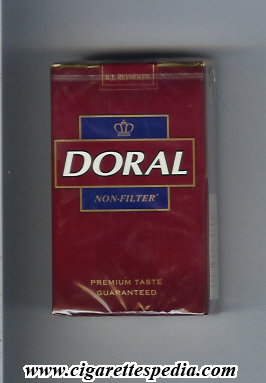 doral premium taste guaranteed non filter ks 20 s usa
