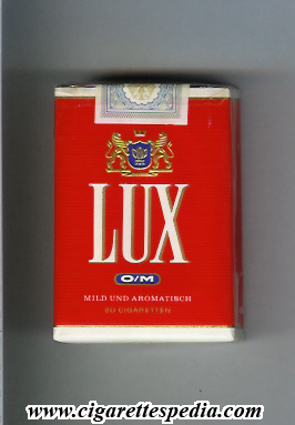 lux german version o m mild und aromatisch 0 9ks 20 s red germany