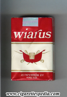 wiarus old design ks 20 s white red poland