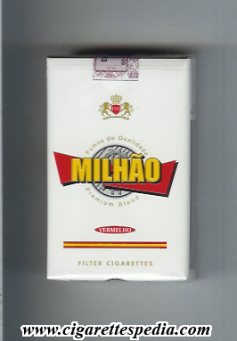 milhao design 1 fumos de qualidade premium blend vermelho filter cigarettes ks 20 s brazil