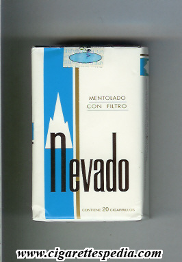 nevado peruvian version mentolado con filtro ks 20 s old design white blue peru