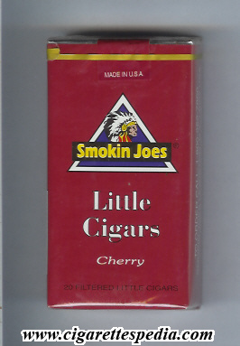 smokin joes little cigars cherry l 20 s usa