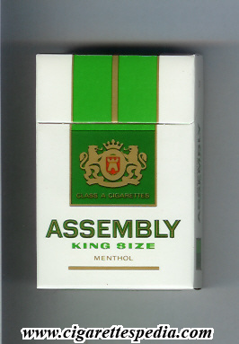 assembly menthol ks 20 h unknown country