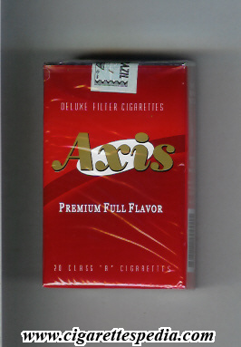 axis premium full flavor ks 20 s usa brazil