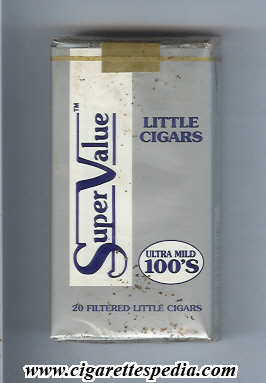 super value ultra mild little cigars l 20 s usa