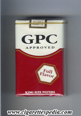 gpc design 2 approved full flavor ks 20 s usa