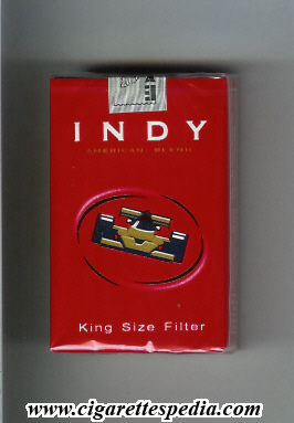 indy brazilian version design 1 american blend king size filter ks 20 s red brazil