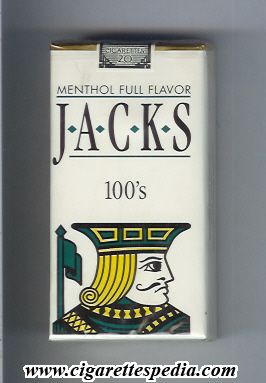 jacks menthol full flavor l 20 s usa