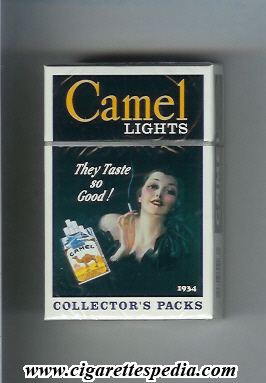 camel collection version collector s packs 1934 lights ks 20 h usa