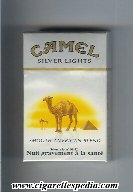 camel with sun smooth american blend silver lights ks 20 h germany usa