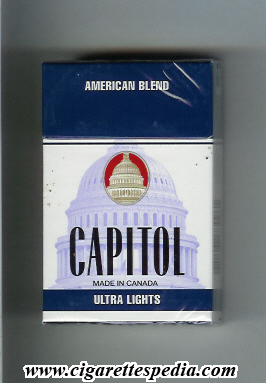 capitol canadian version ultra lights american blend ks 20 h usa canada