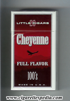 cheyenne little cigars full flavor l 20 h usa