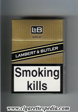l b lambert butler with diagonal line gold ks 20 h england