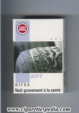 lucky strike collection design ultra art ks 20 h germany france