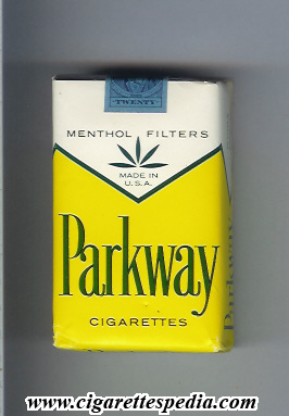 parkway design 1 menthol ks 20 s usa