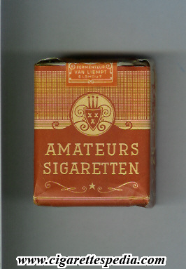 amateurs sigaretten design 1 s 20 s holland