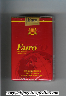 euro full flavor virginia filter ks 20 s greece usa