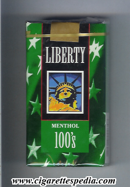 liberty american version menthol l 20 s usa