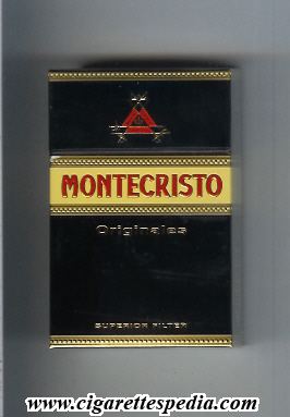 montecristo spanish version originales superior filter ks 20 h black yellow spain