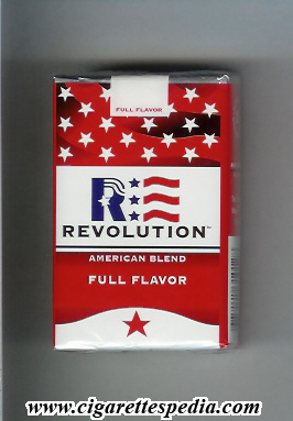 revolution full flavor american blend ks 20 s usa