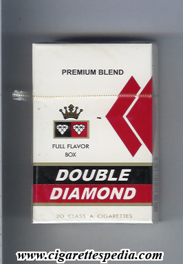 double diamond premium blend full flavor ks 20 h india usa