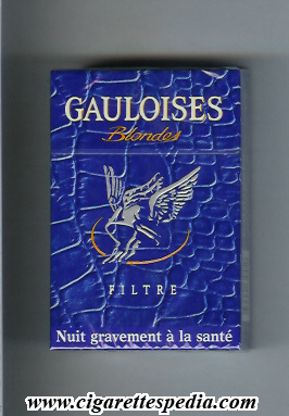 gauloises blondes collection design liberte toujours alligator filtre ks 20 h blue france