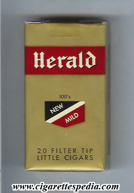 herald new mild little cigars l 20 s usa