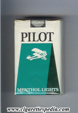 pilot american version menthol lights ks 20 s usa