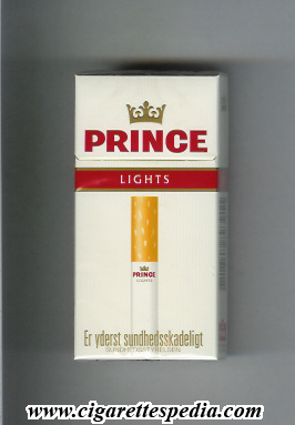 prince with cigarette lights ks 10 h denmark