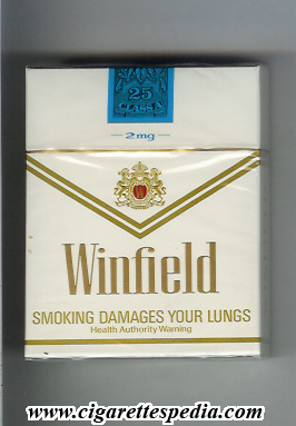 Winfield (australian version) (2 mg) KS-25-H (white) - Australia