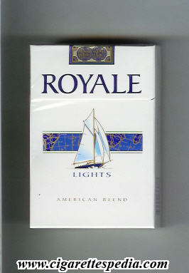 Royale (french version) ('Royale' in the top with map) (American Blend) ( Lights) KS-20-H - France