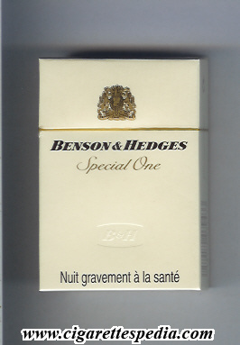 benson hedges special one ks 20 h france