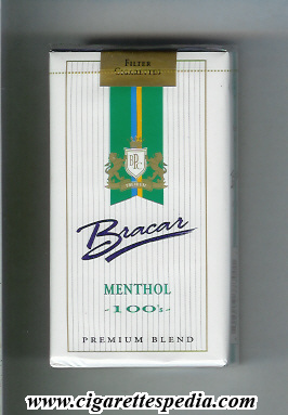 bracar menthol premium blend l 20 s india