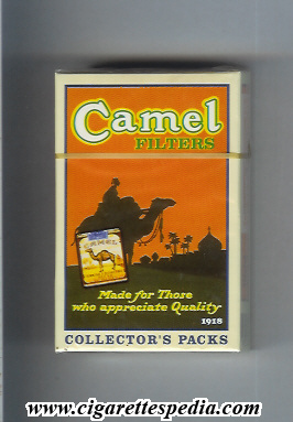 camel collection version collector s packs 1918 filters ks 20 h made for those brazil