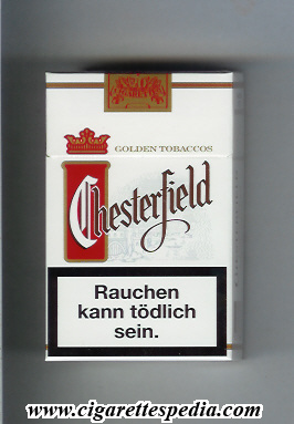 chesterfield golden tobaccos ks 20 h classic red switzerland