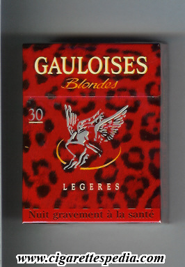 gauloises blondes collection design liberte toujours jaguar legeres ks 30 h red france