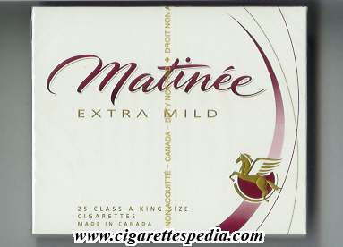 matinee with horse from the right extra mild ks 25 b canada