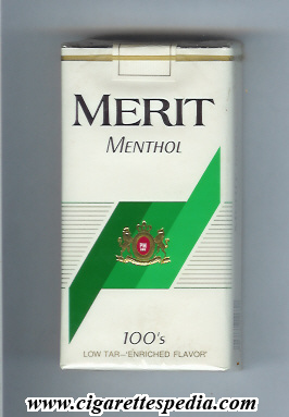 merit design 3 with lines menthol l 20 s usa