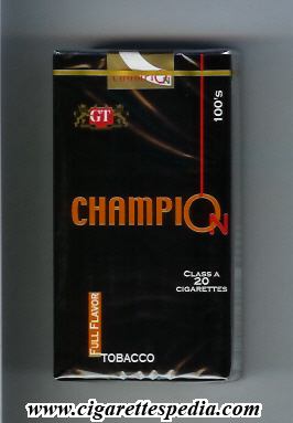 champion colombian version full flavor l 20 s usa colombia