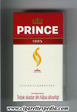 prince with fire 100's l 20 h sweden