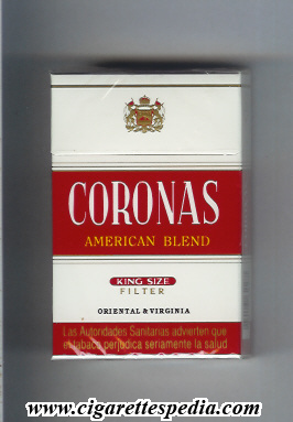 coronas american blend ks 20 h spain