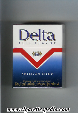 delta slovakian version full flavor american blend s 20 h slovakia