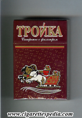 trojka t trojka from above ks 20 h brown red santa claus original design russia
