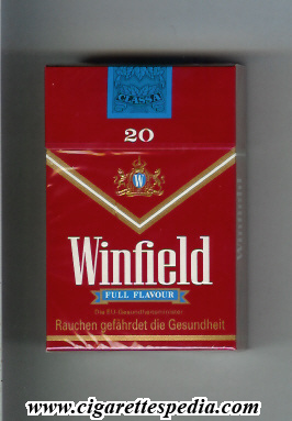 winfield australian version full flavour ks 20 h red holland australia