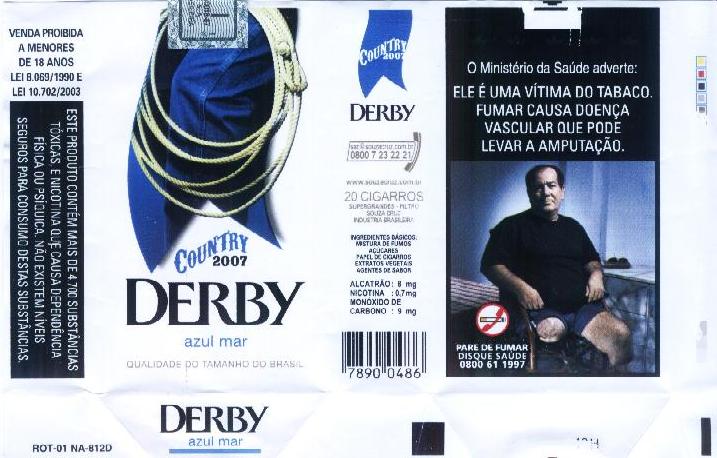 Derby (brazilian version) (Azul Mar) (Qualidade do Tamanho do Brasil) KS-20-S - Brazil