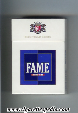 fame english version king size finest virginia tobacco ks 20 h cyprus england
