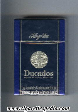 ducados bajo en nicotina y alquitran ks 20 h black blue spain