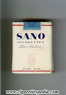 sano design 2 less nicotine plain end s 20 s usa