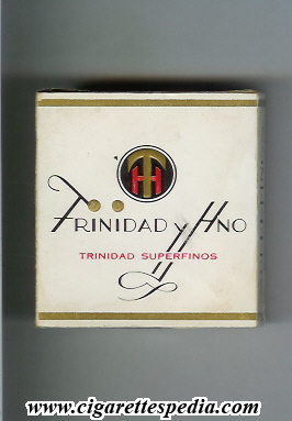 trinidad y hno trinidad superfinos s 20 b cuba